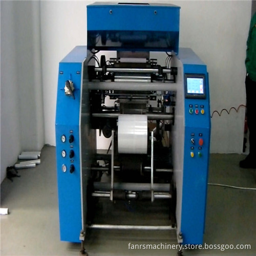FM-R500 Stretch Film Rewinding and Slitting Machine